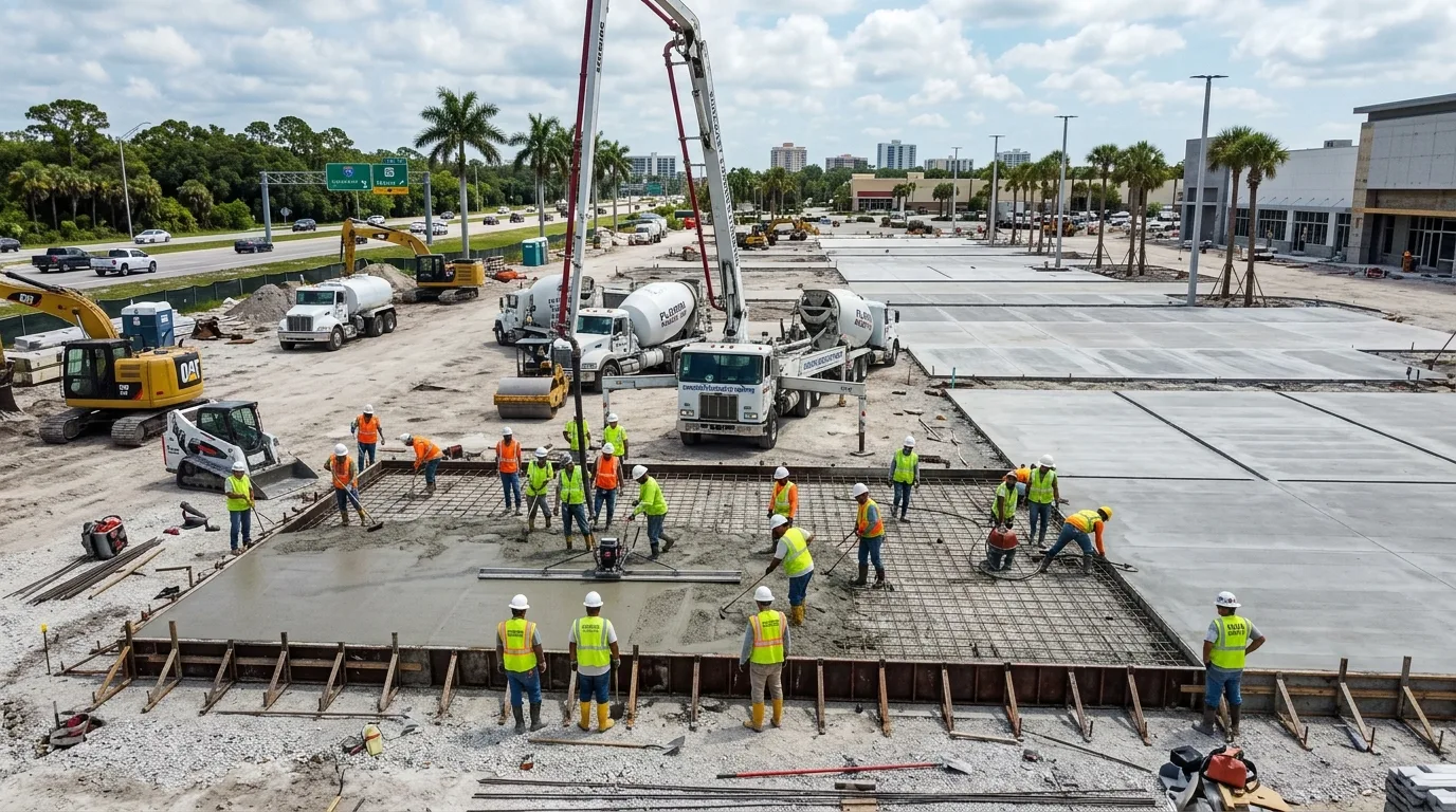 Commercial Concrete Contractors in Fort Pierce: What Businesses Need to Know
