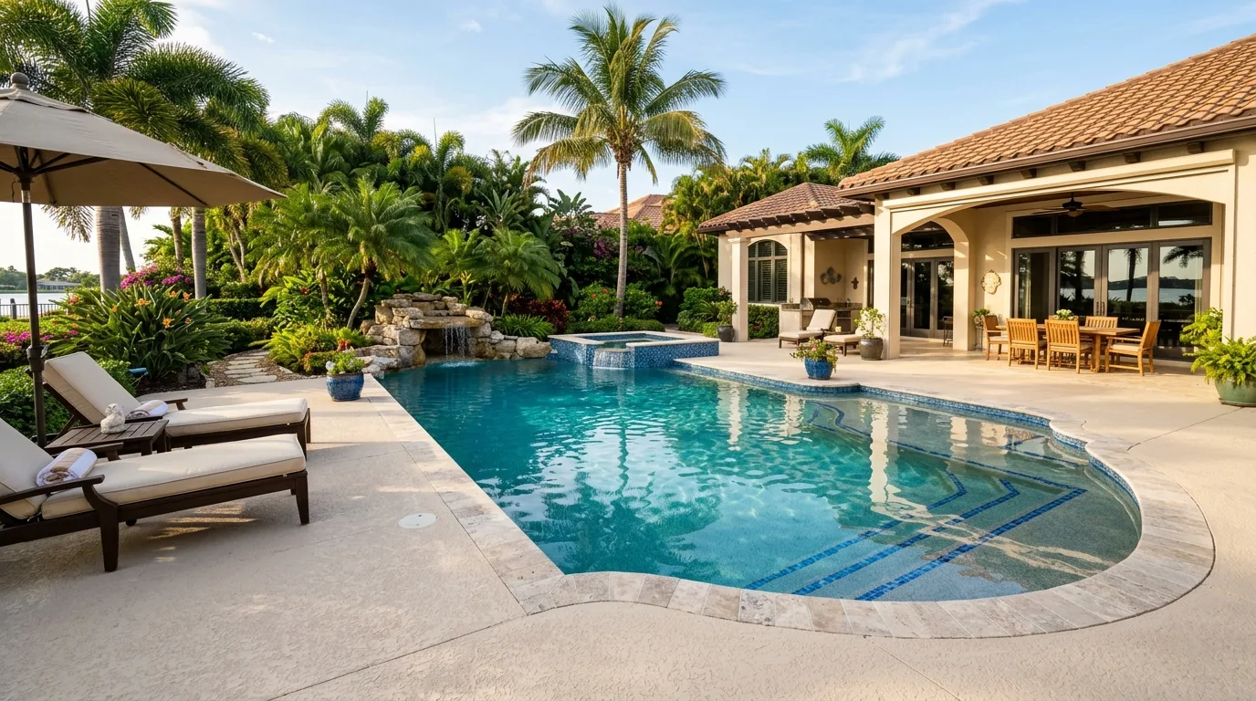 Concrete Pool Decks in Fort Pierce: Design Ideas & Best Practices