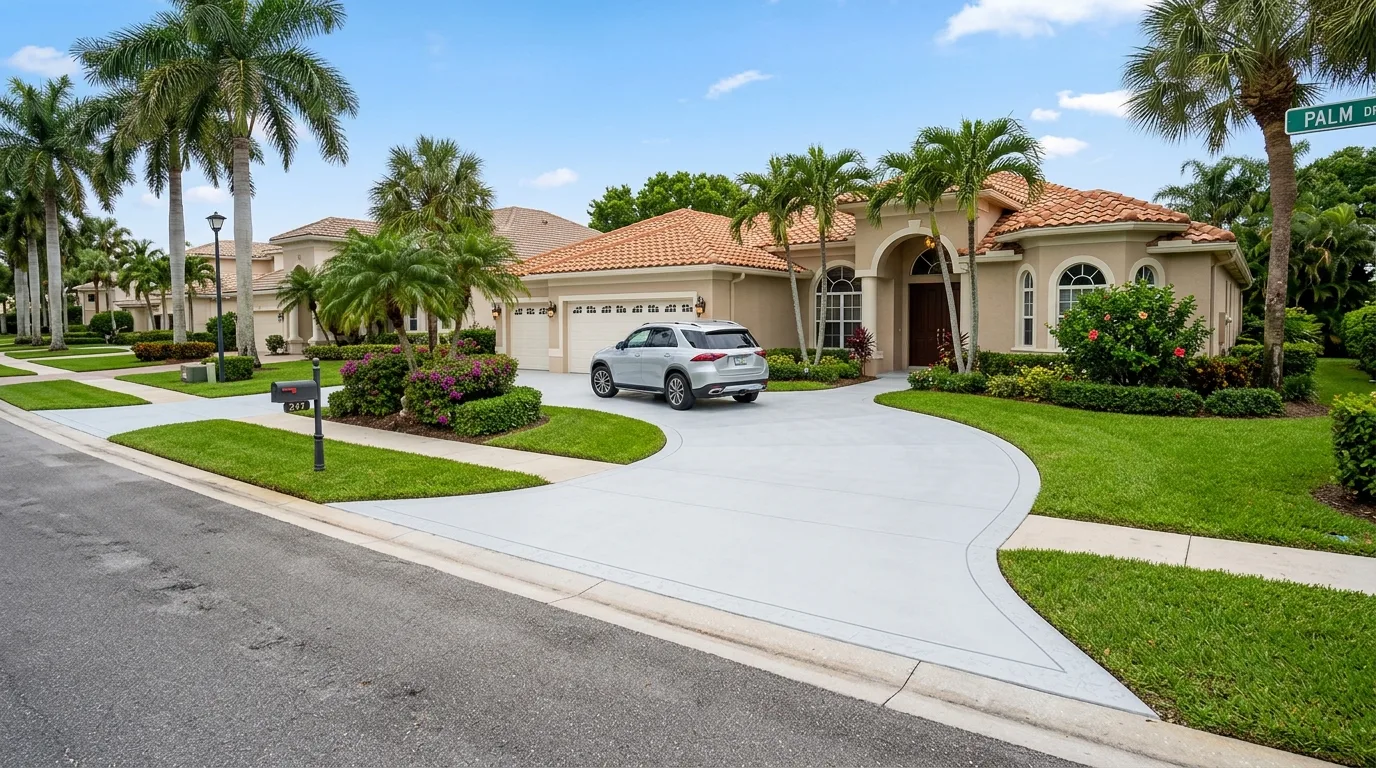 Concrete vs. Asphalt vs. Pavers: Best Driveway for Fort Pierce Homes